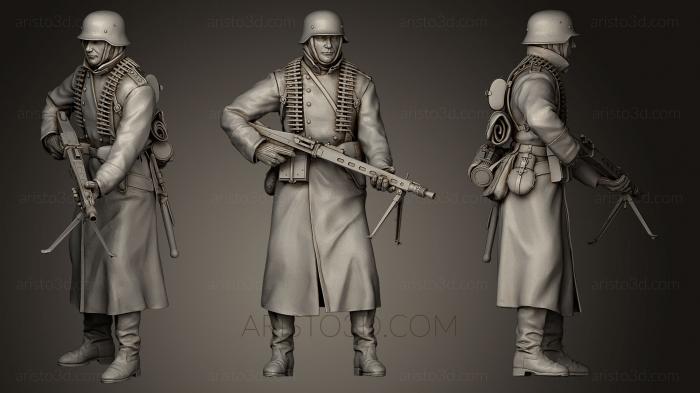 Military figurines (STKW_0206) 3D model for CNC machine